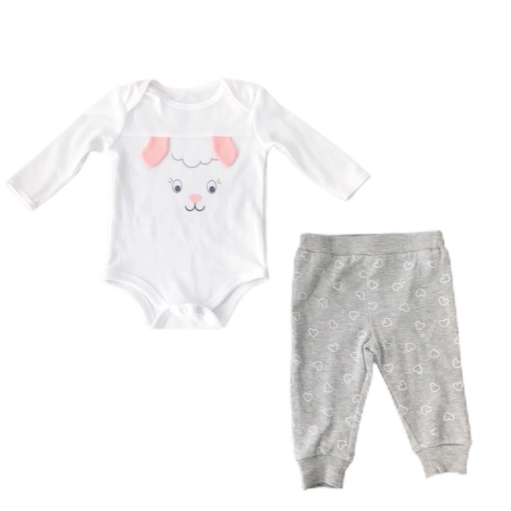 Never Before Worn Precious Onesie and Pants Set.
